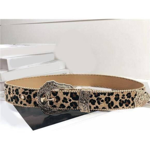 Waist Belt - Leopard Print - Picture 3 of 8